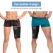 Thigh Brace & Compression Sleeve | Adjustable Neoprene Support for Groin Strains Hamstring Pain Quadriceps Tendinitis - One Size Fits Most - Buy Online on GoSupps.com