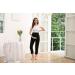 ZUMIY Maternity Lounge Pants - Over the Belly Pregnancy Trousers - Stretchy Activewear with Pockets - Black - Buy Online on GoSupps.com