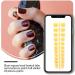 Dajidafu 24 Pieces Square Head Frosted Coffin False Nails DIY Exquisite French Style Unique Elegant Colour-fast Acrylic Nail 10light yellow - Buy Online on GoSupps.com