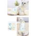 Cat Recovery Suit Professional After Surgery Wear Cat Clothes for Abdominal Wounds or Skin Diseases Breathable E-Collar for Cats Kitten (S:Yellow) S: Back Length: 21cm Yellow - Buy Online on GoSupps.com