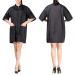 TOPTIE Hair Grooming Smock Jacket Haircut Cape Apron Vest - Black-M Medium - Buy Online on GoSupps.com