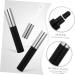 DRESSOOS 4pcs Refillable Eyelash Grow Oil Mascara Wands and Tubes Eyeliner Tube Eyeliner Bottle Empty - Buy Online on GoSupps.com