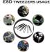 ESD Safe Dust Brush Kit with Tweezers, Cloths, and Air Blower for Cleaning Phone, Computer, Camera Lens - Anti Static - Buy Online on GoSupps.com