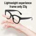 Shop Stylish Reading Glasses for Men & Women - Square & Oval Designs Spring Hinge Thick Frame 1.5x Magnification - International Shipping Available - Buy Online on GoSupps.com