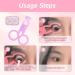 Eye Opener Pink Contact Lens Tweezers Kit - Easy Insertion/Removal Applicator with Case & Travel Tool - Buy Online on GoSupps.com