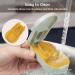 Portable Travel Pill Cutter with Blade Guard - Compact & Lightweight Pill Splitter with Silicone Holder - Ideal for Easy Medication Management - Buy Online on GoSupps.com