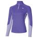 Mizuno Women's Dryaeroflow Ls Hz Pullover Jacket XS Simply Purple
