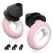Ear Plugs for Sleeping Noise Cancelling Reusable Silicone Ear Plugs for Noise Reduction 6 Ear Tips in S/M/L 33dB Noise Cancelling Earplugs for Sleep Concerts Snoring Work Travel Pink