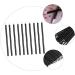 FRCOLOR 200 Pcs Disposable Eyeliner White Makeup Brush Applicator Disposable Makeup Eyeliner Liquid Gel 9x0.7cmx2pcs Blackx2pcs - Buy Online on GoSupps.com