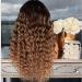 Buy BGHJUE African Brown Yellow Lace Front Wig - Pre Plucked Brazilian Straight Human Hair with Baby Hair - Buy Online on GoSupps.com