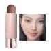 Huxibai Contouring Stick Concealer Foundation Stick with Beauty Ball Effect Moisturizing Bronzer for Natural Shine on Occasions Wedding Events Home Bride Daily Use Neutral Gray