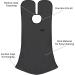 BEARD KING - The Official Beard Bib - Hair Clippings Catcher & Grooming Cape Apron - As Seen on Shark Tank - Black (Lite Version) Lite Black - Buy Online on GoSupps.com