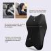 Memory Foam Car Seat Headrest Neck Cushion - 2 Pack Black Ergonomic Pillow for Neck and Back Support - Buy Online on GoSupps.com