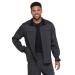 Dickies Advance Men Warm Up Scrubs Jacket Zip Front Moto DK315 XS Onyx Twist
