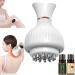 Cleanse 4-in-1 Leg Massager Cordless Handheld Leg Massager for Women and Men Adjustable Rechargeable Massager with Heating and Vibration (White)