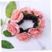 FRCOLOR 1pc Girls Thick Hair Ponytail Holders Hair Ties Scrunchy Flower Hair Ties Elastic Hair Scrunchies Seamless Cotton Hair Bands Hair Ties for Women High Elasticity Headgear Vacation - Buy Online on GoSupps.com