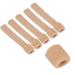 5pcs Toe Sleeve & Finger Toe Tube Bunion Pads for Foot Health (Size Small) - Buy Online on GoSupps.com