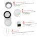 Buy Homsfou 6-Sentence Contact Lens Container Set - Transparent Plastic Storage for Improved Care and Organization - Buy Online on GoSupps.com