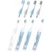 Osdhezcn Portable Folding Toothbrush - Travel & Camping Essential for Men & Women | Includes Toothpaste Holder - Buy Online on GoSupps.com