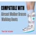 2 Pairs Walking Boot Socks - Replacement Liners for Air Cast Walking Boots | Fracture & Surgical Orthopedic Knee High Socks - Buy Online on GoSupps.com