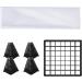 GVM Foldable Softbox Diffuser with Grid Beehive for RGB 800D/560AS/480LS Series LED Video Light Suitable for Studio Lighting Portrait Photography Video Lighting Led Panel 2 Packs 11"x11" - Buy Online on GoSupps.com