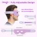 Newgo Eye Mask - Cooling Face Goggles for Migraines Headaches Dark Circles & Tired Eyes - Ice Eye Mask (Purple) - Buy Online on GoSupps.com