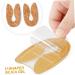 Buy Gatuida 4 Pairs Transparent Heel Pads - Comfortable PU Miss Coasters for All Shoe Types - International Shipping Available - Buy Online on GoSupps.com