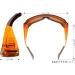 Comfortable Sleep Orange Glasses - Blue & Green Light Blocking - Amber Lens for Eye Strain Relief - Unisex Computer Glasses - Buy Online on GoSupps.com