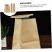 Hemoton 45 Pcs Kraft Paper Car Trash Bags - Disposable Mini Vomit Bags, Light Brown Travel Bags - Buy Online on GoSupps.com