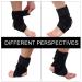 EXCEART Left Cleat Ankle Guard Breathable Elastic Ankle Stabilizer Brace for Sprains (Size M 23x11cm) International Shipping Available - Buy Online on GoSupps.com