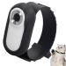 JECTSE Katzenhalsband camera no WLAN required 120-degree wide-angle pet-in-house cameras action camera with video recordings pet camera for inside and outside (white)