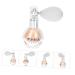 SEWACC 3 Pcs Vintage Glitter Spray Bottles for Hair & Body - Makeup Perfume & Decor - International Shipping Available - Buy Online on GoSupps.com