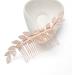 Bridal Hairpiece - Bridal Hair Accessories - Bridal Hair Clip Wedding Hair Comb Leaves Hair Piece Head Pieces Gold - Buy Online on GoSupps.com