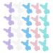 50 Pcs Y-Shaped Eyelash Brush Plastic Eyelash Grafting Tools Eyelashes Grafting Gaskets Eyelash Lift Comb Y Lash Lift Tool Eyelash Clean Brush Eyelash Lift Rod Lash Lift Brush