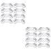 FOMIYES 8 Pairs Anti-Drop Follow-up Invisible Gel