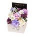 Soap Flower Gift Box - Realistic Artificial Flower Bath Soap for Valentine's Day & Thanksgiving | Purple 12cm x 12cm x 18cm - Buy Online on GoSupps.com