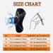 CLZYR Knee Compression Sleeve with Gel Pad & Stabilizers for Knee Pain Relief - Medium Black - Buy Online on GoSupps.com