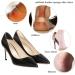 Heel Grips Liner | Heel Protectors & Cushions for Pain Relief | Adjustable Heel Pads for Perfect Fit - 2 Pairs (Black) | Shop Internationally - Buy Online on GoSupps.com