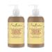 Unilever SheaMoisture Strenghten & Restore Conditioner for natural chemically treated or heatstyled hair Jamaican Black Castor Oil provides hydration 2 x 384 ml