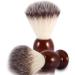 Professional Shaving Brush for Men | Wooden Handle & Nylon Hair | Ideal for Beard & Facial Cleansing | Perfect Hairdressing Tool for Home & Salon - Buy Online on GoSupps.com