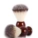 Yusat Professional Shaving Brush for Men | Nylon Hair Beard and Facial Cleansing Tool | Premium Wooden Handle Barber Brush - Buy Online on GoSupps.com