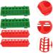 Happyyami 4pcs Pigeon Trough Poultry Feeder Bird Feeder Chicken Feeding Troug Chicken Plucker Quail Feeder Parrots Feeder Bowl Piggy Clamshell Household Plastic Drinking Fountain - Buy Online on GoSupps.com