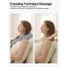 AllJOy Wireless Neck Massage Device with Warmth - 4D Shiatsu Massager for Neck Back Shoulder & Leg Pain Relief - Perfect Gift for Men & Women - Buy Online on GoSupps.com