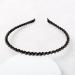 Cuizhiyu 4PK Slim Beaded Headbands for Women - Non Slip Woven Headband - Gold & Silver Hair Bands for Girls - Buy Online on GoSupps.com