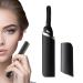 Heated Eyelash Curler - Eye Lash Curler | 3 Heating Modes Electric Eye Lash Curlers With Anti-Scald Eyelash Comb | Fast Heating Electric Eyelash Curler Eye Opening & Lifted And Natural Lashes Black