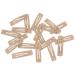 HAARallerliebst Small Rectangular Hair Clips (20 Pieces Beige 3.9 cm) with Storage Box - Perfect for Organizing - Buy Online on GoSupps.com