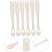 minkissy 18 Pcs Electroplating Cream Spoon Skincare Products for Face Metal Spatula Moisturizer Face Cream Truly Beauty Mini Lotion Tools Face Cream Applicator Zinc Alloy Apply Skin Care 1 count (Pack of 1) Silverx3pcs - Buy Online on GoSupps.com