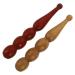 Partykindom 2st pearl massage stick manual massage devices massage device for calf pain Thai massage tool Cramps massage tab Massage devices made of wood fragrant wood red pear handball