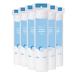 Amazon Basics Cotton Rounds, 100ct , Pack of 6 (Previously Solimo) 6 Pack