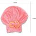 New Super Absorbent Purple Hair Towel Wrap for Women - Ideal for Long Hair & Fast Drying - Buy Online on GoSupps.com